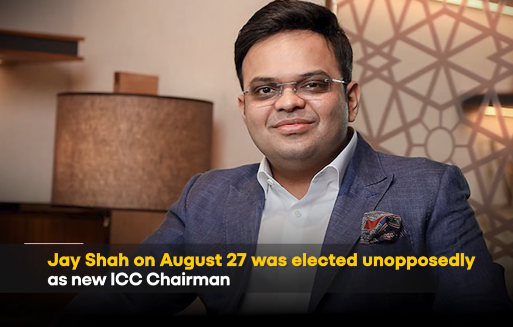 Jay Shah becomes youngest ever chair of ICC