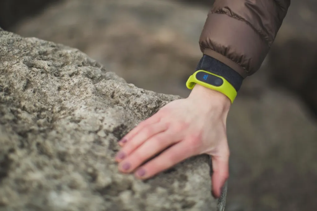 Stephen Curry स्पेशल एडिशन Fitbit Edge बैंड (फ़ाइल फ़ोटो)